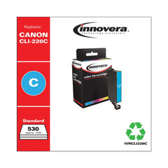 Innovera Remanufactured 530 Page-Yield Ink for CLI-226 (4547B001AA) - Cyan
