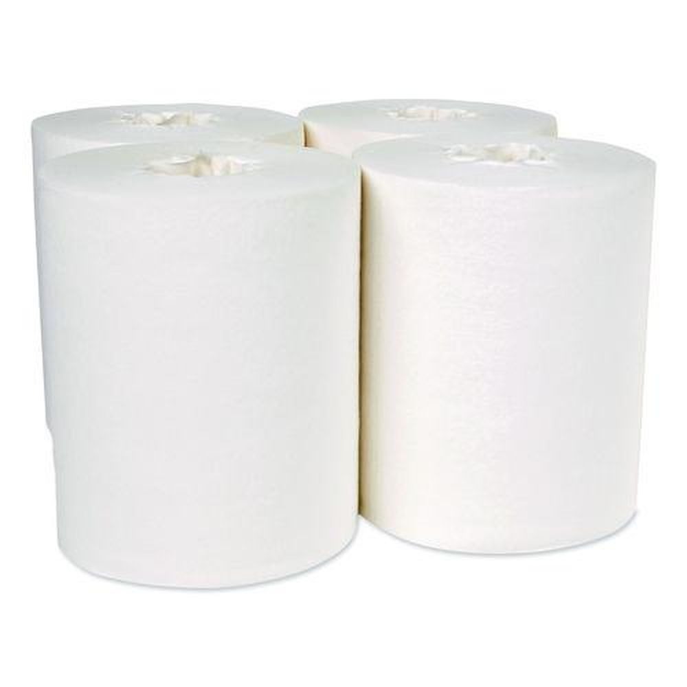 Kleenex 01320 8 in. x 15 in. 1-Ply Premiere Perforated Center-Pull Towels - White (4 Rolls/Carton)