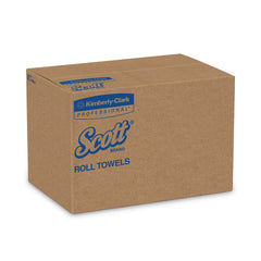 Scott 04142 Essential 1.5 in. Core 8 in. x 800 ft. Hard Roll Towels for Business - Natural (12 Rolls/Carton)