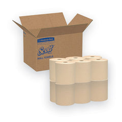 Scott 04142 Essential 1.5 in. Core 8 in. x 800 ft. Hard Roll Towels for Business - Natural (12 Rolls/Carton)