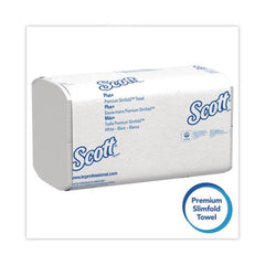 Scott 7.5 in. x 11.6 in. Slimfold Towels - White (90/Pack, 24 Packs/Carton)