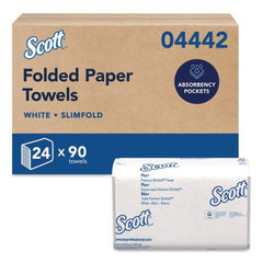 Scott 7.5 in. x 11.6 in. Slimfold Towels - White (90/Pack, 24 Packs/Carton)