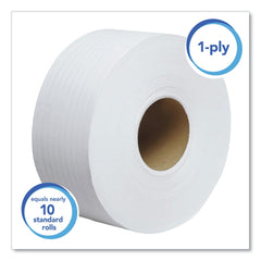 Scott Essential 3.55 in. x 2000 ft. Septic Safe JRT Jumbo Roll Bathroom Tissue - White (12 Rolls/Carton)