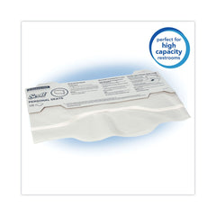 Scott 15 in. x 18 in. Personal Sanitary Toilet Seat Covers - White (125/Pack, 24 Packs/Carton)