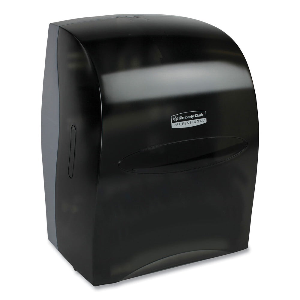 Kimberly-Clark Professional Sanitouch 12.63 in. x 10.2 in. x 16.13 in. Hard Roll Towel Dispenser - Smoke