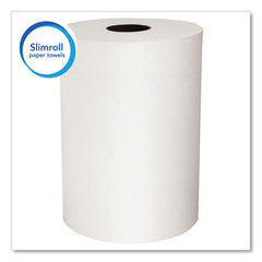 Scott 12388 8 in. x 580 ft. Absorbency Pockets Slimroll Towels - White (6 Rolls/Carton)
