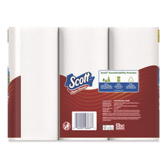 Scott 56668 Choose-A-Sheet 1-Ply Kitchen Double Roll Paper Towels - White (4/Carton)
