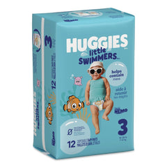 Huggies 16 lbs. to 26 lbs. Little Swimmers - Size 3 (8/Carton)