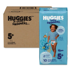 Huggies 32 lbs. and Up Little Swimmers - Size 5-6/Blue (8/Carton)