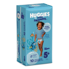 Huggies 32 lbs. and Up Little Swimmers - Size 5-6/Blue (8/Carton)