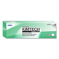Kimtech Kimwipes 11.8 in. x 11.8 in. Delicate Task Wipers - Unscented, White (2940/Carton)