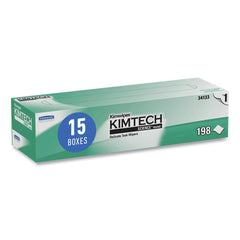 Kimtech Kimwipes 11.8 in. x 11.8 in. Delicate Task Wipers - Unscented, White (2940/Carton)