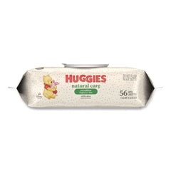Huggies Natural Care 6.6 in. x 6.86 in. Sensitive Baby Wipes - Unscented/White (3/Carton)