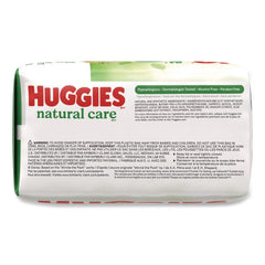 Huggies Natural Care 6.6 in. x 6.86 in. Sensitive Baby Wipes - Unscented/White (3/Carton)