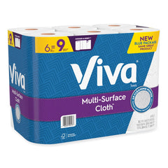 Viva 11 in. x 5.9 in. 2-Ply Multi-Surface Cloth Choose-A-Sheet Kitchen Roll Paper Towels - White (24/Carton)