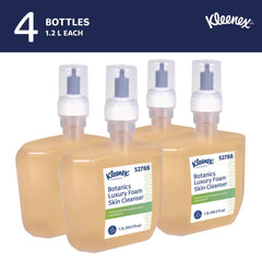 Kleenex 1200 mL Botanics Luxury Foam Skin Cleanser - Fresh Scent (4/Carton)