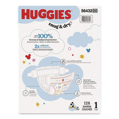 Huggies Snug and Dry 8 lbs. to 14 lbs. Diapers - Size 1 (128/Carton)