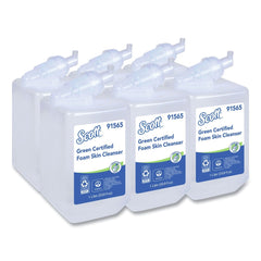 Scott 1000 ml Essential Green Certified Foam Skin Cleanser - Neutral (6/Carton)