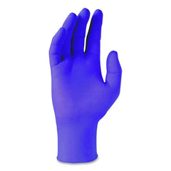Ansell 6 mil Thick 12 in. Long Powder-Free PURPLE NITRILE Exam Gloves - Large, Purple (500/Carton)