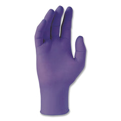 Ansell 6 mil Thick 9.5 in. Long Powder-Free PURPLE NITRILE Exam Gloves - Extra Small, Purple (100/Box)