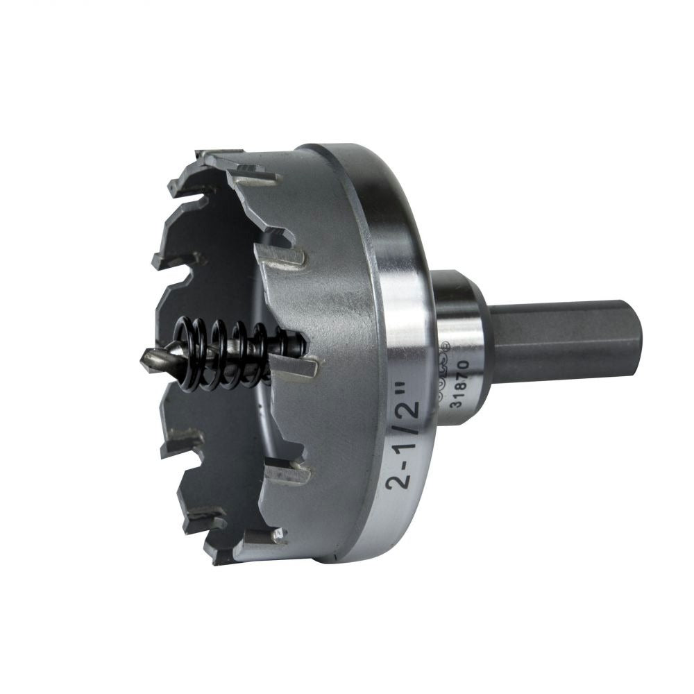 Klein Tools 2-1/2 in. Heavy Duty Carbide Hole Cutter