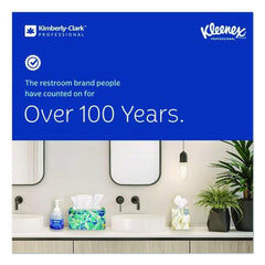 Kleenex 9 in. x 10.5 in. 1-Ply Cloth Hand Towels - White (120/Box)