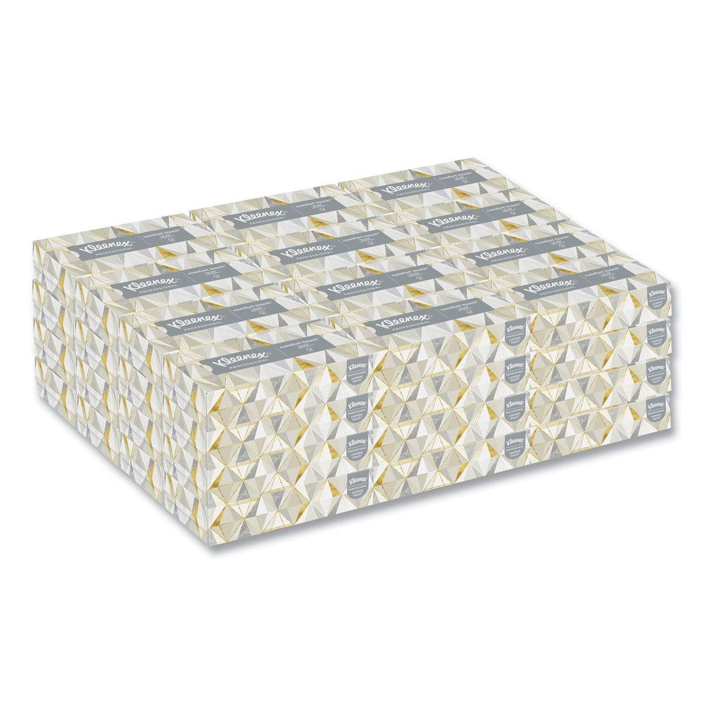 Kleenex 2-Ply Pop-Up Box White Facial Tissue for Business - White (48/Carton)
