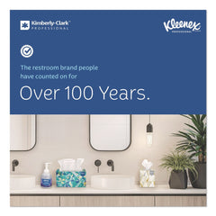 Kleenex 7.5 in. x 700 ft. 1-Ply Hard Roll Paper Towels with Premium Absorbency Pockets - White/Blue Core (6-Rolls/Carton)