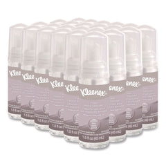 Kleenex 34136 1.5 oz. Pump Bottle Alcohol-Free Foam Hand Sanitizer - Unscented (24/Carton)