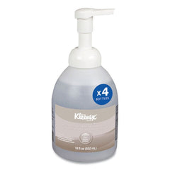 Kleenex 18 oz. Pump Bottle Alcohol-Free Foam Hand Sanitizer - Fragrance-Free (4/Carton)