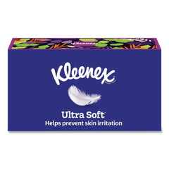 Kleenex Ultra Soft 3-Ply Facial Tissue - White (4/Carton)