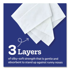 Kleenex Ultra Soft 3-Ply Facial Tissue - White (4/Carton)