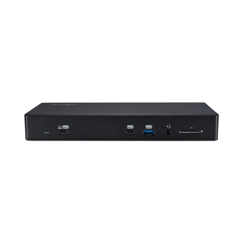 Kensington SD4850P USB-C 10 Gbps Dual Video Driverless Docking Station - Black