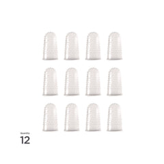 LEE Size 11.5 Micro-Gel Fingertips - Medium Clear (12/Pack)