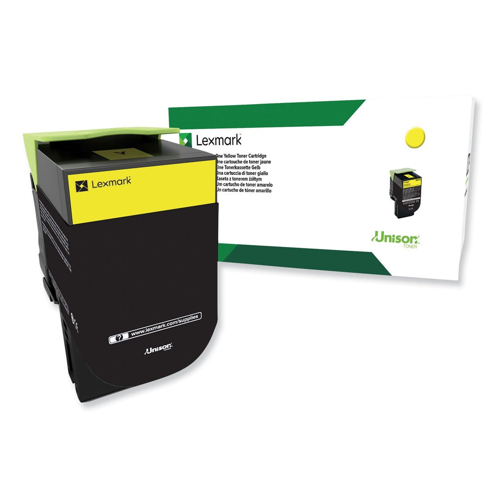 Lexmark 3000 Page-Yield TAA Compliant Return Program High-Yield Toner - Yellow