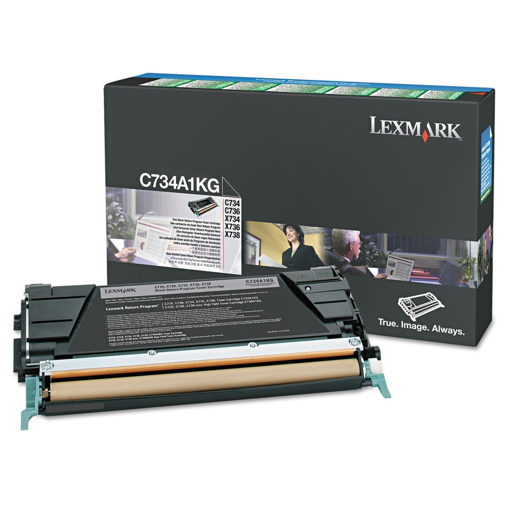 Lexmark Return Program 12,000 Page-Yield High-Yield Toner - Black
