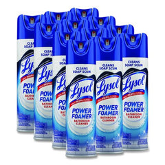 LYSOL Brand 24 oz. Aerosol Spray Power Foam Bathroom Cleaner (12/Carton)