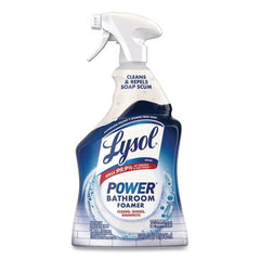 LYSOL Brand 32 oz. Spray Bottle Liquid Disinfectant Power Bathroom Foamer - Atlantic Fresh Scent (12/Carton)