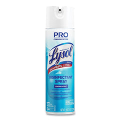 Professional LYSOL Brand 19 oz. Aerosol Spray Disinfectant Spray - Fresh Scent (12/Carton)