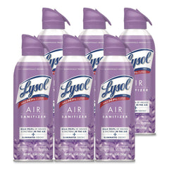 LYSOL Brand 10 oz Air Sanitizer Spray - Lavender Sky Scent (6/Carton)