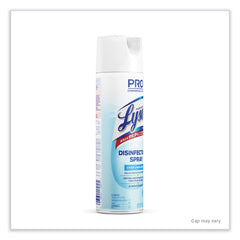 Professional LYSOL Brand 19 oz. Aerosol Spray Disinfectant Spray Crisp Linen (12/Carton)