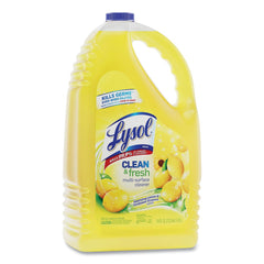 LYSOL Brand 144 oz. Bottle Clean and Fresh Multi-Surface Cleaner - Sparkling Lemon and Sunflower Essence