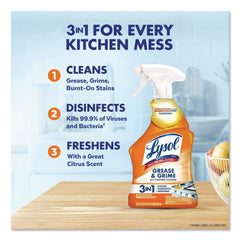 LYSOL Brand 22 oz Kitchen Pro Antibacterial Cleaner - Citrus Scent