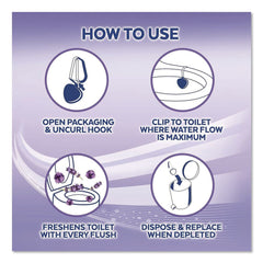 LYSOL Brand 19200-83722 Hygienic Automatic Toilet Bowl Cleaner - Cotton Lilac (2/Pack)