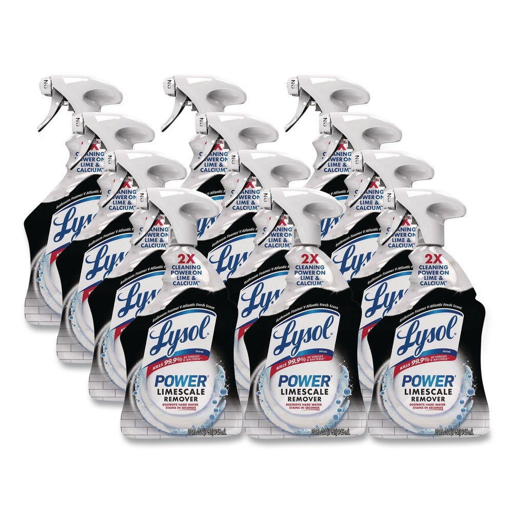 LYSOL Brand 32 oz Power Limescale Remover - Atlantic Fresh Scent (12/Carton)