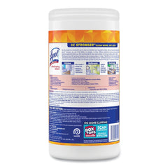 LYSOL Brand 7 in. x 7.25 in. 1-Ply Disinfecting Wipes - Mango and Hibiscus/White (6/Carton)
