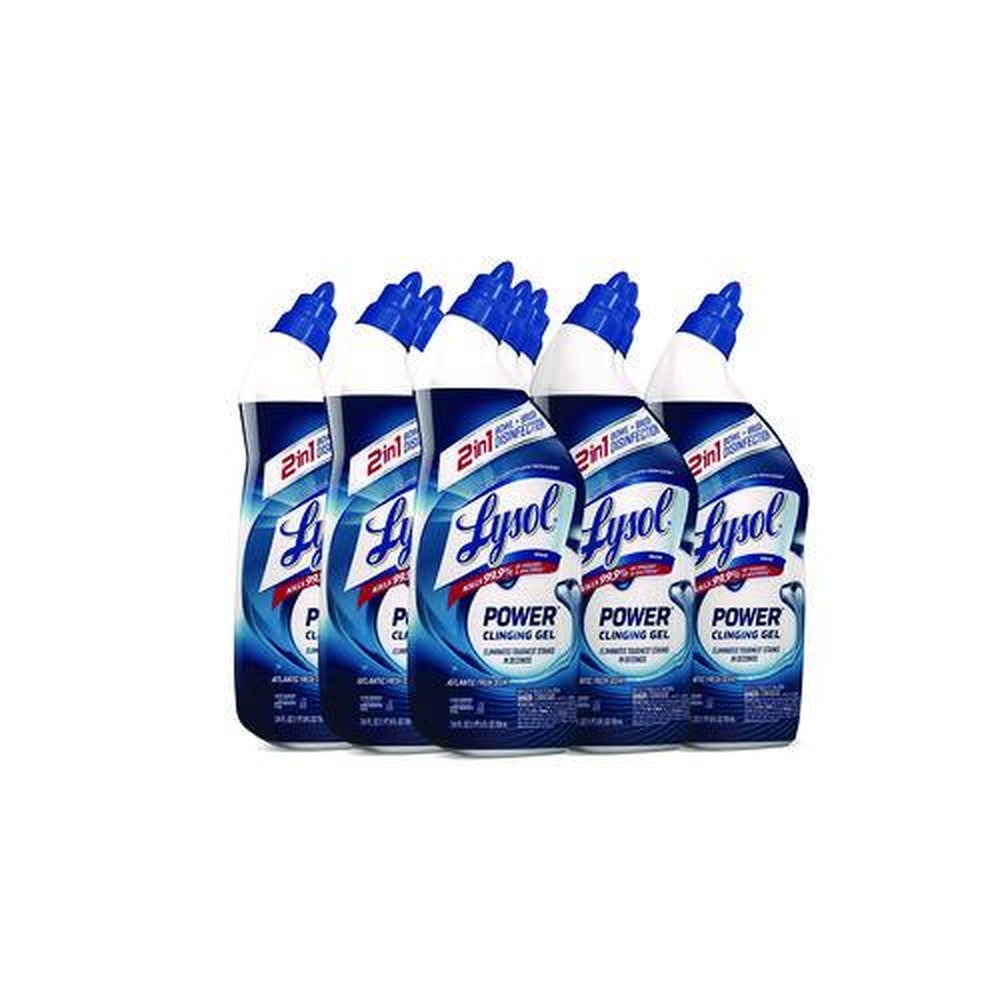LYSOL Brand 24 oz Disinfectant Toilet Bowl Cleaner - Atlantic Fresh (9/Carton)