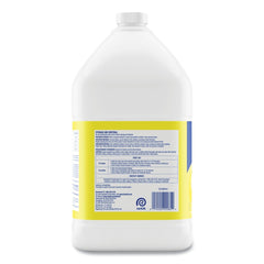 Professional LYSOL Brand 128 oz. Bottle Disinfectant Deodorizing Cleaner Concentrate - Lemon Scent (4/Carton)