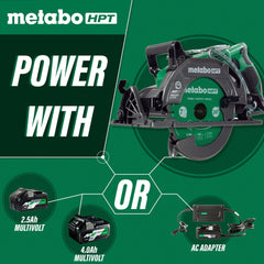 Metabo HPT C3607DWAQ4M MultiVolt 36V Brushless Lithium-Ion 7-1/4 in. Cordless Rear Handle Circular Saw (Tool Only)