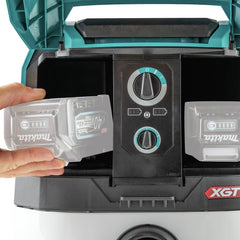 Makita 40V Max XGT Brushless Lithium-Ion 4 Gallon Cordless Wet/Dry Dust Extractor Vacuum (Tool Only)